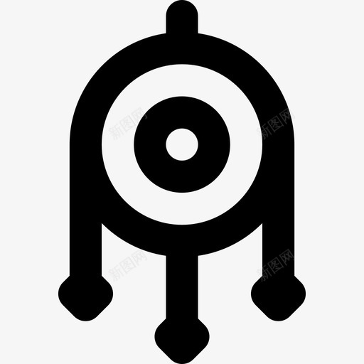 追梦者休息元素3线性图标svg_新图网 https://ixintu.com 休息元素3 线性 追梦者