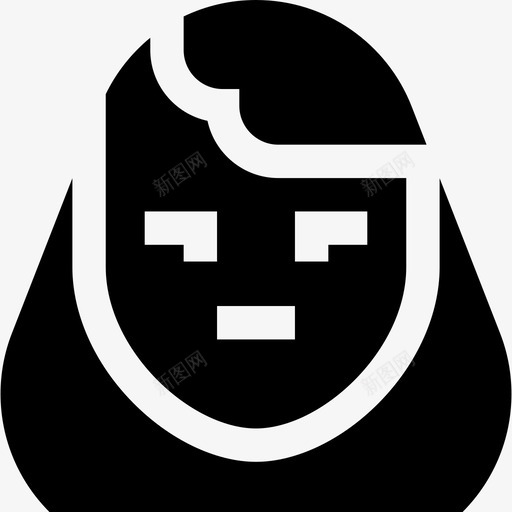 用户头像7已填充图标svg_新图网 https://ixintu.com 头像7 已填充 用户