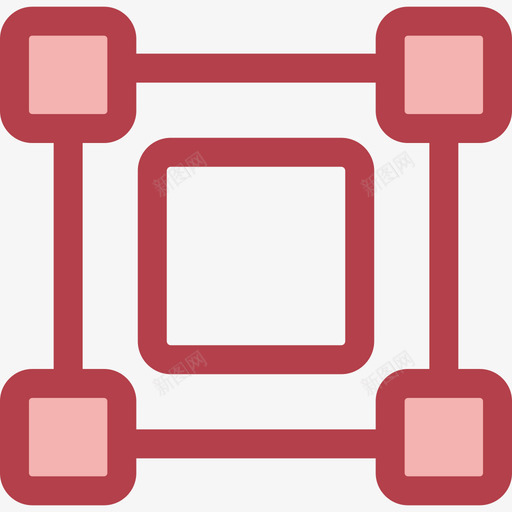 裁剪designtools8红色图标svg_新图网 https://ixintu.com designtools8 红色 裁剪