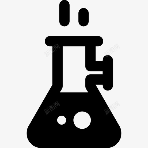 烧瓶化学4装满图标svg_新图网 https://ixintu.com 化学4 烧瓶 装满