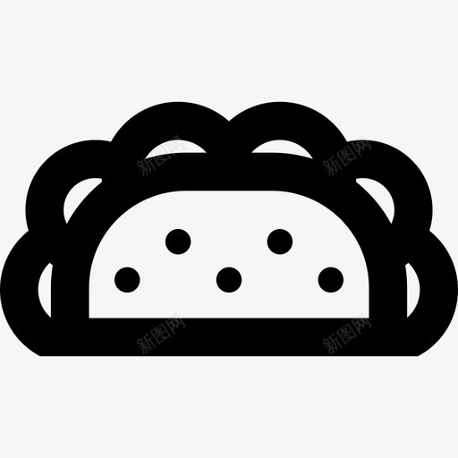 墨西哥玉米卷食物套餐4直系图标svg_新图网 https://ixintu.com 墨西哥玉米卷 直系 食物套餐4
