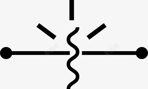 故障错误中断图标svg_新图网 https://ixintu.com 中断 损失 故障 错误