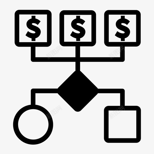 结构性信贷融资借贷图标svg_新图网 https://ixintu.com 借贷 分担风险 管理咨询 结构性信贷 融资 贷款