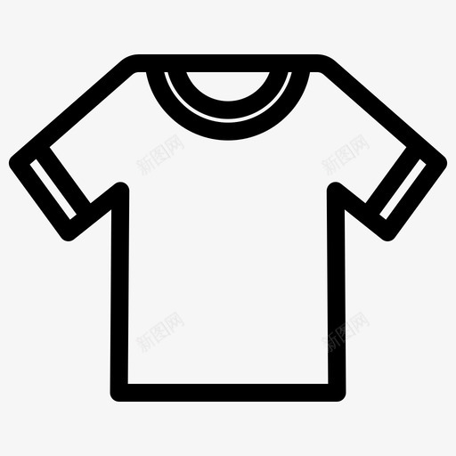 衬衫服装时装图标svg_新图网 https://ixintu.com T恤 时装 服装 衬衫