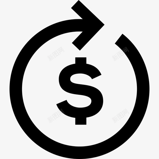 退款电子商务5直联图标svg_新图网 https://ixintu.com 电子商务5 直联 退款