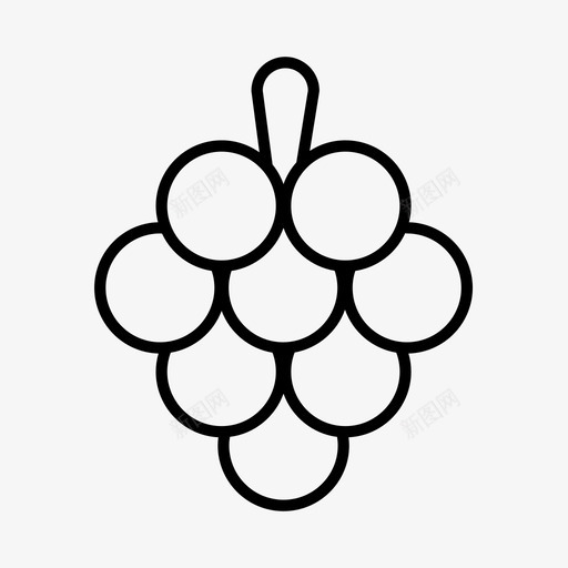 葡萄葡萄藤葡萄园图标svg_新图网 https://ixintu.com 葡萄 葡萄园 葡萄栽培 葡萄藤 葡萄酒 酿酒厂