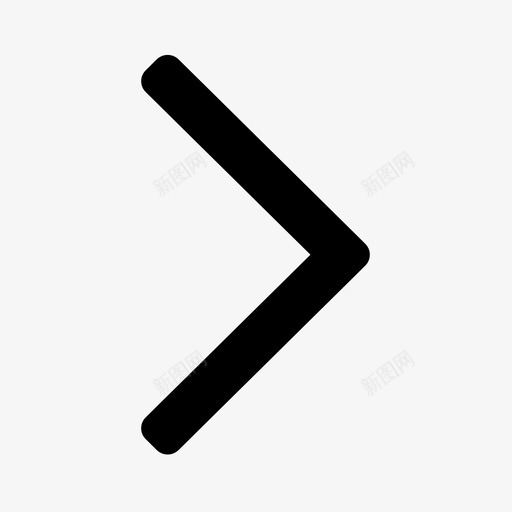 小箭头-右svg_新图网 https://ixintu.com 小箭头-右