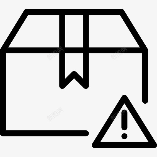 包电子商务6线性图标svg_新图网 https://ixintu.com 包 电子商务6 线性