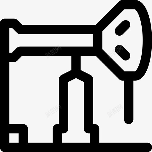 泵千斤顶线性工业集合线性图标svg_新图网 https://ixintu.com 泵千斤顶 线性 线性工业集合