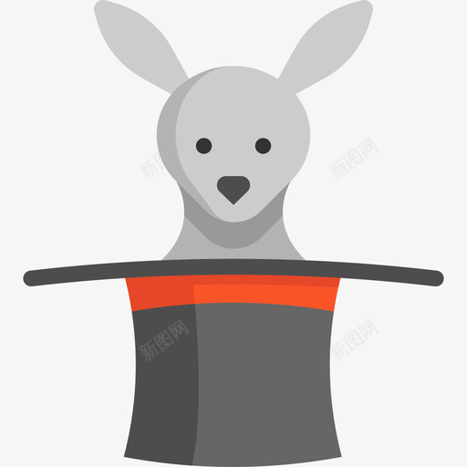 魔术师马戏团3扁平图标svg_新图网 https://ixintu.com 扁平 马戏团3 魔术师