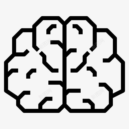 大脑解剖学创造力图标svg_新图网 https://ixintu.com 人类 创造力 医学 大脑 科学 解剖学