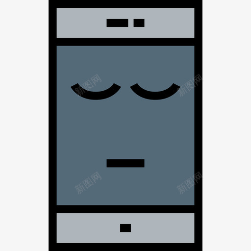 智能手机睡眠时间2线性颜色图标svg_新图网 https://ixintu.com 智能手机 睡眠时间2 线性颜色