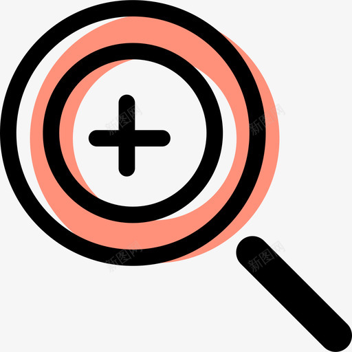 放大彩色用户界面资源图标svg_新图网 https://ixintu.com 彩色用户界面资源 放大