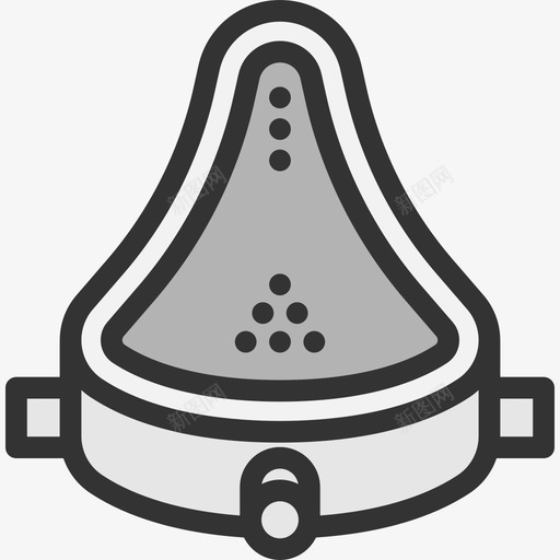 现代艺术博物馆2线性色彩图标svg_新图网 https://ixintu.com 博物馆2 现代艺术 线性色彩