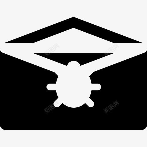 垃圾邮件计算机安全6已填充图标svg_新图网 https://ixintu.com 垃圾邮件 已填充 计算机安全6