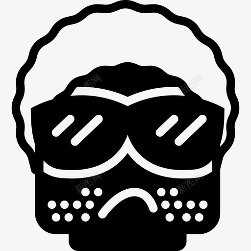 Rockstar表情符号设置填充图标svg_新图网 https://ixintu.com Rockstar 填充 表情符号设置