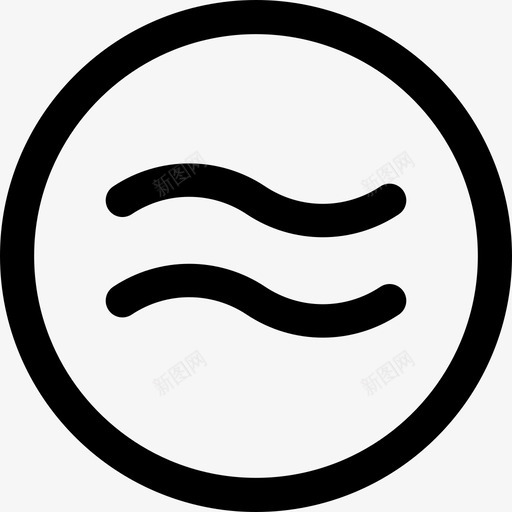近似等于数学符号线性图标svg_新图网 https://ixintu.com 数学符号 线性 近似等于