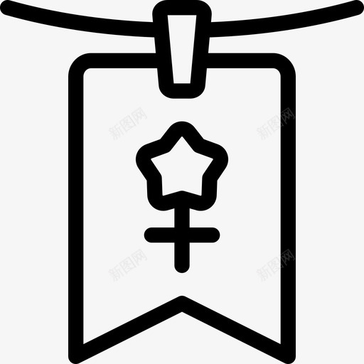 女孩婴儿偶像系列直线型图标svg_新图网 https://ixintu.com 女孩 婴儿偶像系列 直线型