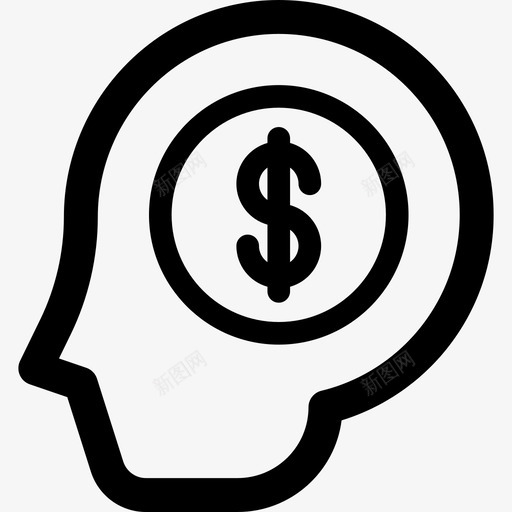 业务银行和财务部门主管图标svg_新图网 https://ixintu.com 业务 银行和财务部门主管