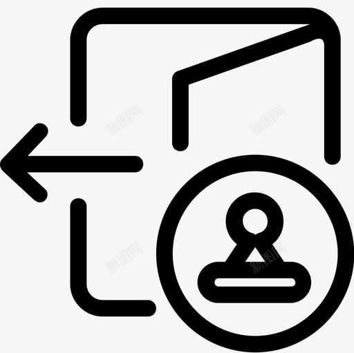外出审批svg_新图网 https://ixintu.com 外出审批