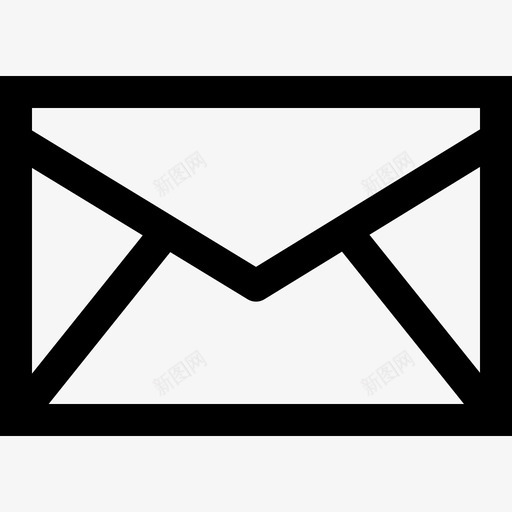 电子邮件数据通信收集线性图标svg_新图网 https://ixintu.com 数据通信收集 电子邮件 线性