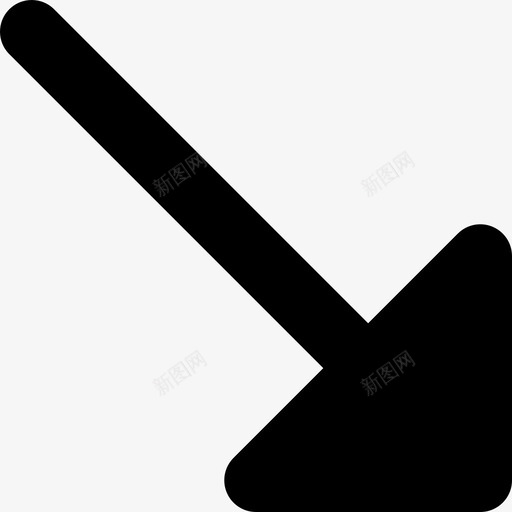 对角线箭头箭头图标集填充svg_新图网 https://ixintu.com 填充 对角线箭头 箭头图标集