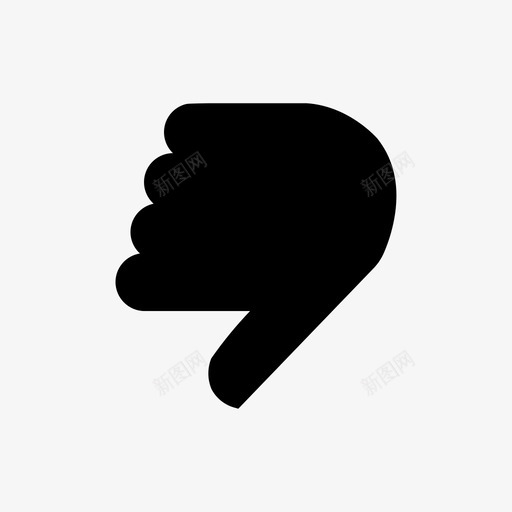 不喜欢不爱图标svg_新图网 https://ixintu.com 不喜欢 不爱