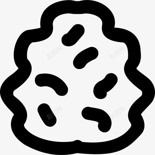 微生物科学元素2粗体圆形图标svg_新图网 https://ixintu.com 微生物 科学元素2 粗体圆形