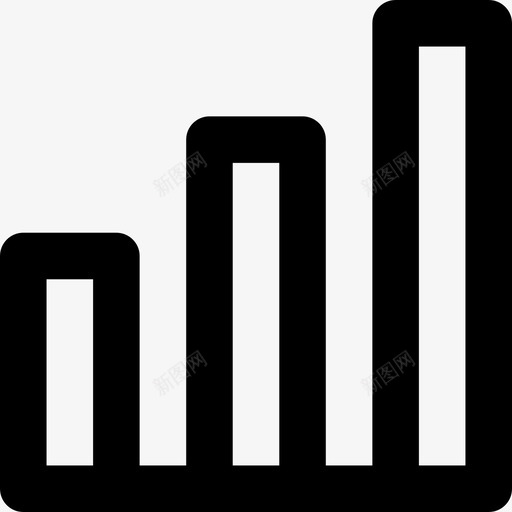 条形图业务汇编线性图标svg_新图网 https://ixintu.com 业务汇编 条形图 线性