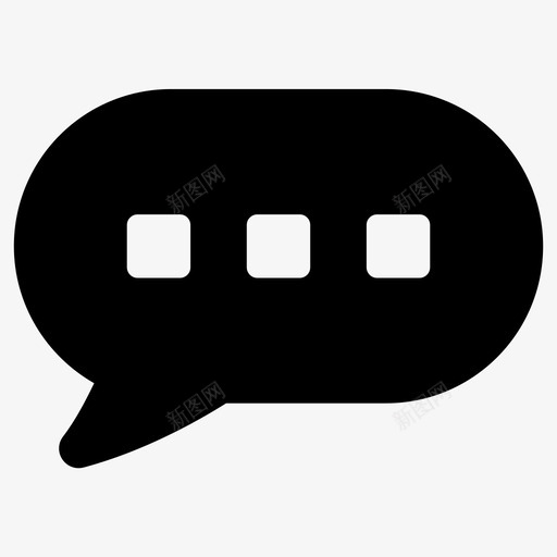 讲话评论讲话泡泡图标svg_新图网 https://ixintu.com 留言聊天评论泡泡讲话谈话谈话 讲话 讲话泡泡 评论 谈话