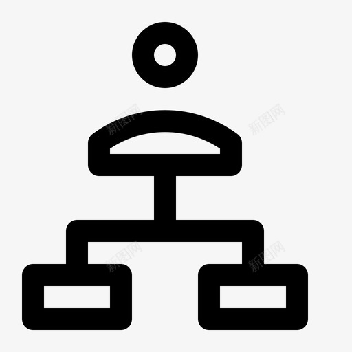 经理业务层次结构图标svg_新图网 https://ixintu.com 业务 业务和财务行图标集 层次结构 管理 组织 经理 结构