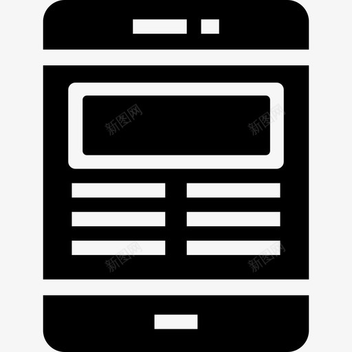 平板电脑教育图标集填充svg_新图网 https://ixintu.com 填充 平板电脑 教育图标集