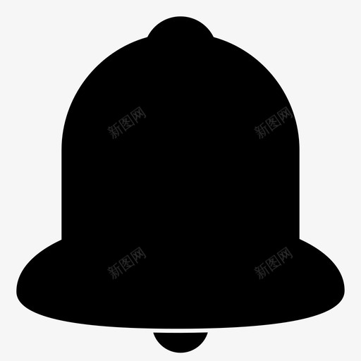 铃声警报唤醒图标svg_新图网 https://ixintu.com 唤醒 基本图标 警报 通知 铃声