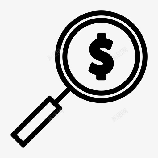 搜索追踪寻找图标svg_新图网 https://ixintu.com 公正 寻找 搜索 法律 追踪
