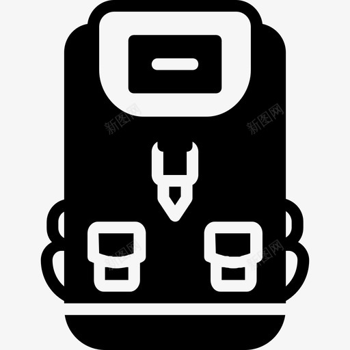 背包军徽3装图标svg_新图网 https://ixintu.com 军徽3 背包 装