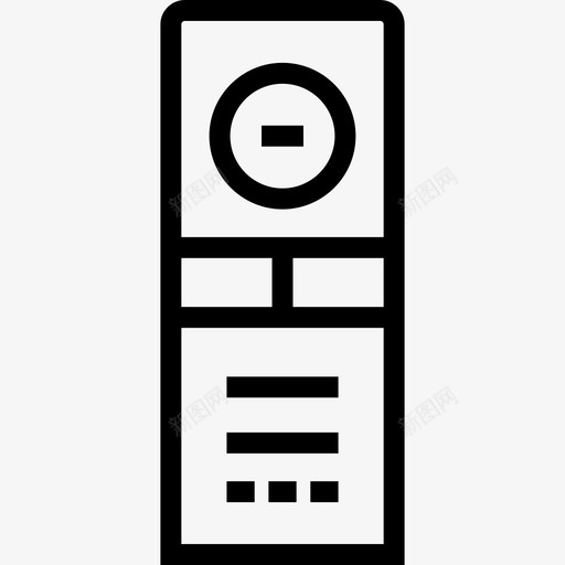 遥控器2de2摄像机和附件线性线性图标svg_新图网 https://ixintu.com 2de2摄像机和附件线性 线性 遥控器