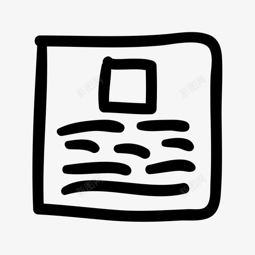 医疗报告援助手绘图标svg_新图网 https://ixintu.com 书面 医疗报告 手绘 手绘医疗 援助 记录