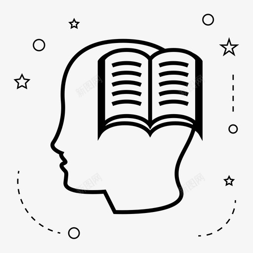 指导学习手册图标svg_新图网 https://ixintu.com 学习 学校 手册 指导