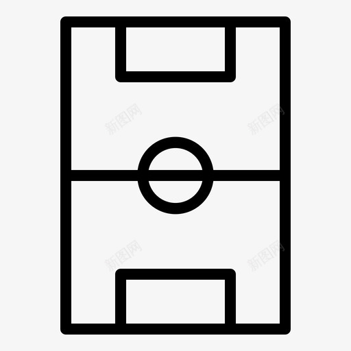 球场足球比赛图标svg_新图网 https://ixintu.com 比赛 球场 足球 足球图标排队 运动