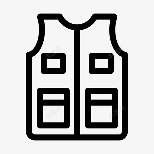 夹克大学图标svg_新图网 https://ixintu.com 大学 夹克
