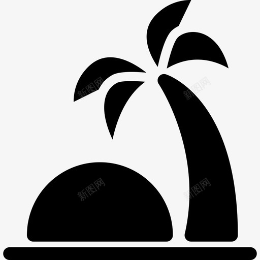 岛上充满了旅游和旅游业其他图标svg_新图网 https://ixintu.com 充满了旅游和旅游业 其他 岛上
