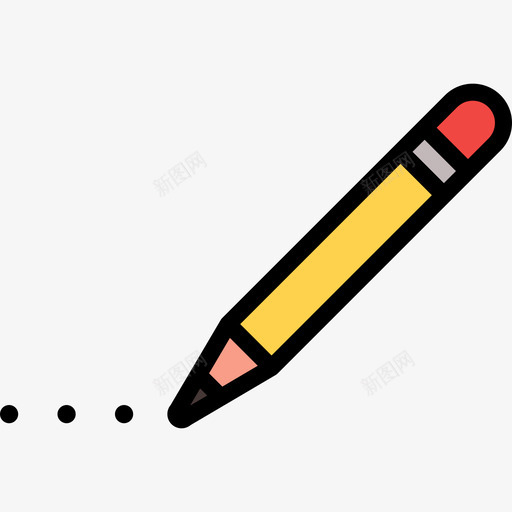 作家传播与媒体3线性色彩图标svg_新图网 https://ixintu.com 传播与媒体3 作家 线性色彩