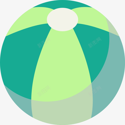 球可爱的婴儿玩具扁平的图标svg_新图网 https://ixintu.com 可爱的婴儿玩具 扁平的 球