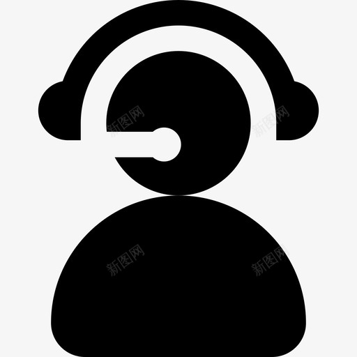 电话销售通信33已填充图标svg_新图网 https://ixintu.com 已填充 电话销售 通信33