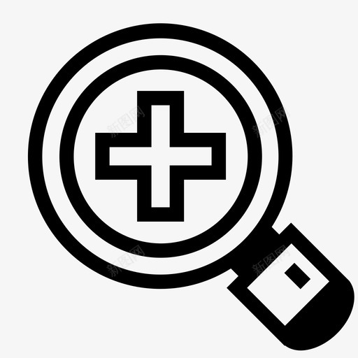 放大变焦镜头缩放图标svg_新图网 https://ixintu.com 变焦镜头 放大 缩放图标