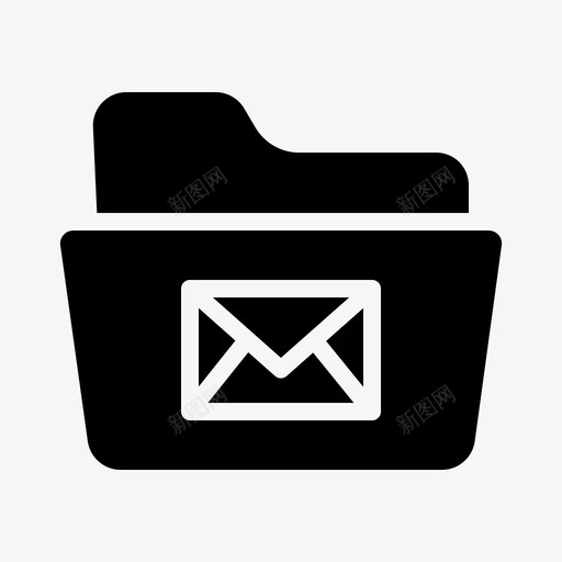 电子邮件文件夹文档文件图标svg_新图网 https://ixintu.com 文件 文档 电子邮件文件夹