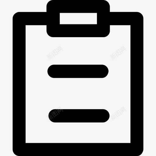 记事本保健图标集粗体圆形svg_新图网 https://ixintu.com 保健图标集 粗体圆形 记事本