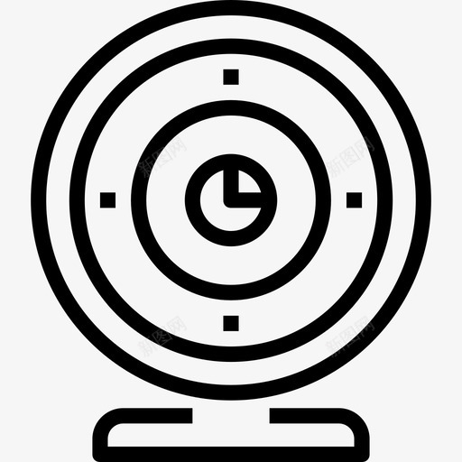 网络摄像头设备和技术线性图标svg_新图网 https://ixintu.com 线性 网络摄像头 设备和技术