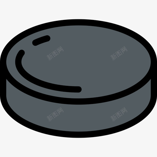 冰球运动图标2线性颜色svg_新图网 https://ixintu.com 冰球 线性颜色 运动图标2