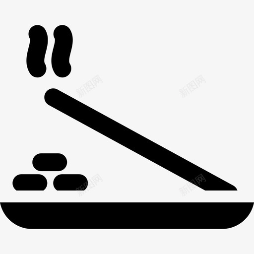 香健康和spa3充满图标svg_新图网 https://ixintu.com 健康和spa3 充满 香